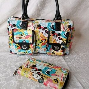 Disney Parks Mickey & Friends Purse & Wallet